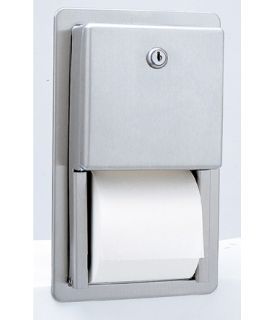 photo Recessed Multi-Roll Toilet Tissue Dispenser