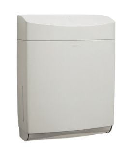 photo Surface Mounted Grey ABS Plastic Paper Towel Dispenser
