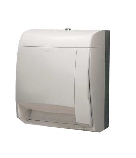 photo de Distributeur de papier essuie-mains en plastique ABS gris en surface