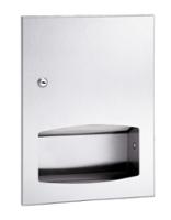 photo Satin Finish Stainless Steel Paper Towel Dispenser