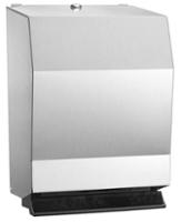 Surface Mounted Satin Finish Stailness Steel Paper Towel Dispenser
