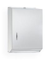 Surface Mounted Satin Finish Stainless Steel Paper Towel Dispenser