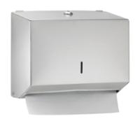 Surface mounted Satin Finish Stainless Steel Paper Towel Dispenser
