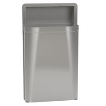 photo Stainless Steel Diplomat Waste Receptacle