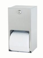 photo Surface-Mounted Toilet Tissue Dispenser Stacked