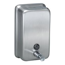 photo de Vertical Stainless Steel Surface mounted Soap Dispenser with 2 1/2'' valve