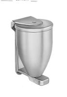 Surface mounted Stainless Steel Powdered Soap Dispenser