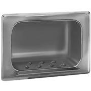 photo Recessed Stainless Steel Soap Dish