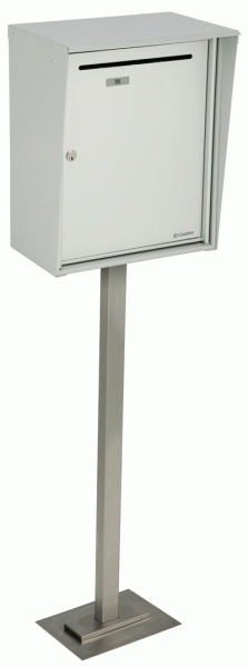Pedestal mounted mailbox