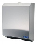 photo Surface Mounted Brushed Stainless Steel Finish Paper Towel Dispenser