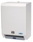 photo de Surface Mounted White Epoxy Automatic Paper Towel Dispenser AC
