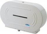 photo  Surface-Mounted Jumbo (9") Double-Toilet Tissue Dispenser