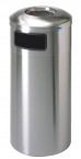 photo Stainless Steel Waste Receptacle and Ash urn