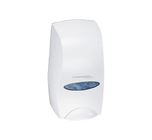 Distributeur de savon en surface blanc