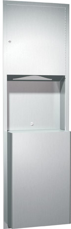 Surface mounted Paper Towel Dispenser / Disposal 18gal.